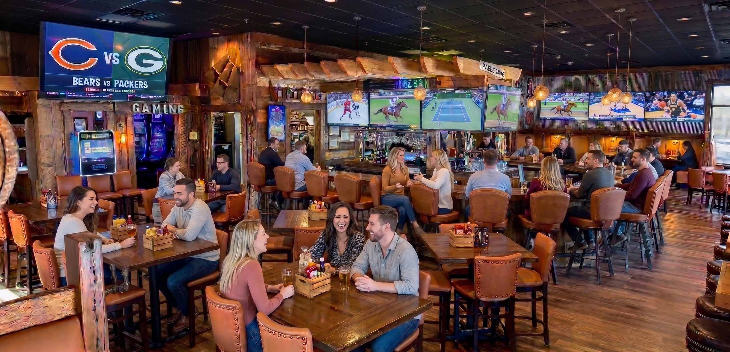 Niko's Tavern Pingree Grove interior